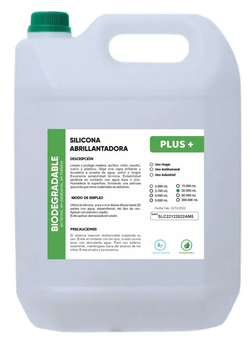 Productos de Limpieza Industrial y HogarLima Silicona-Abrillantadora