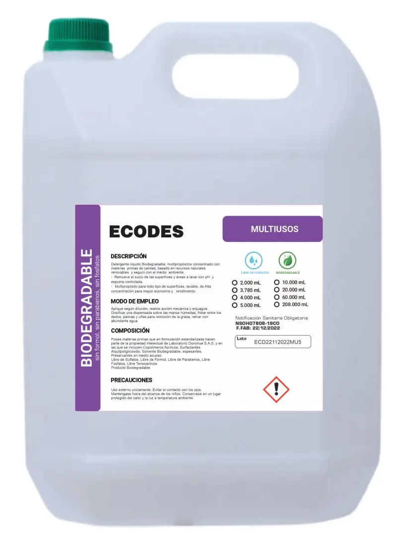 Productos de Limpieza Industrial y HogarLima jabón-multiusos