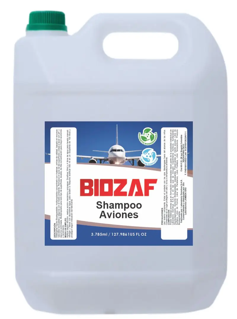 Productos de Limpieza Industrial y HogarLima shampoo-aviones