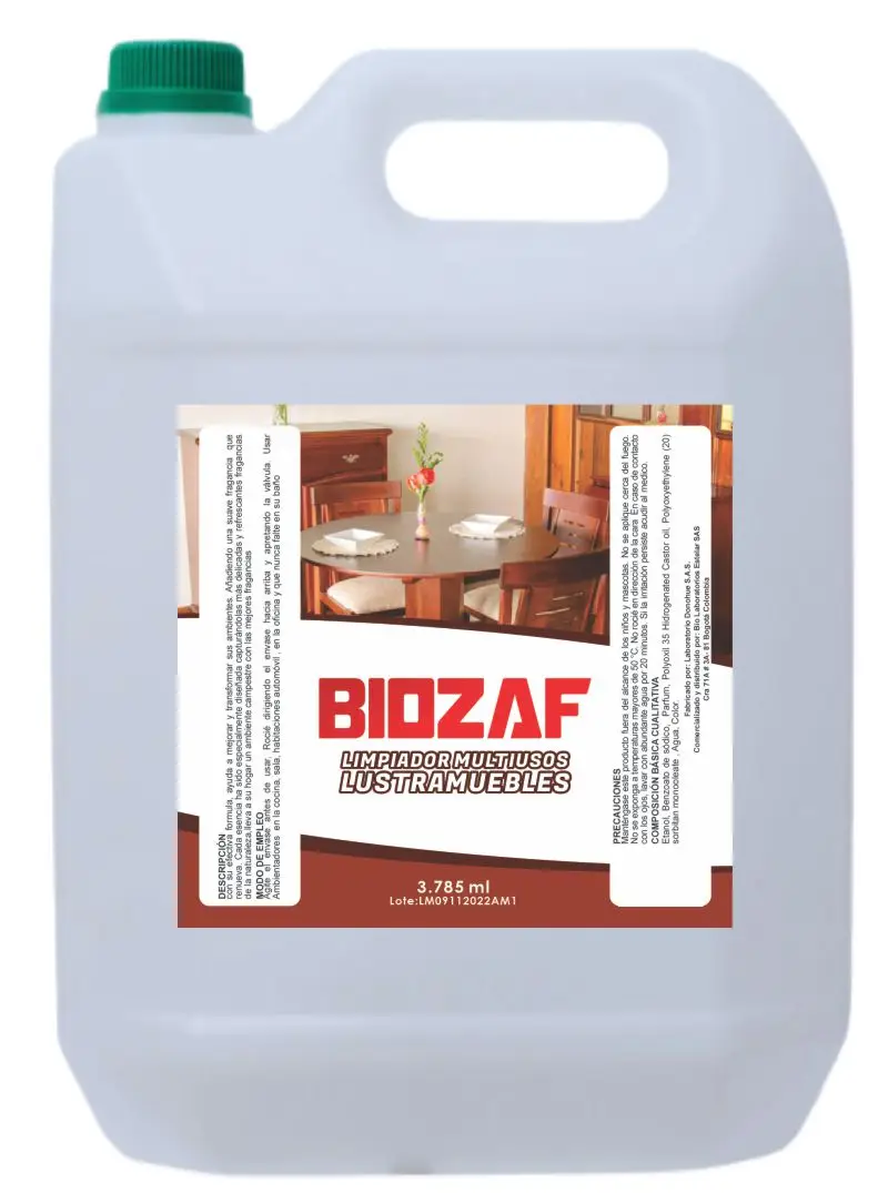 Productos de Limpieza Industrial y HogarLima Silicona para muebles Lima - Brillo y protección para superficies de madera y cuero